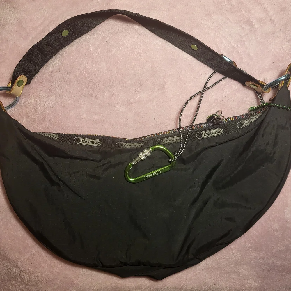 LeSportsac x Tokidoki Black Hobo Bag - Picture 4 of 11